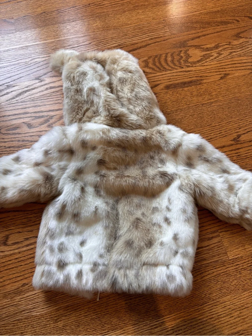 Restoration Hardware Baby & Child Luxe Faux Fur Hooded Jacket